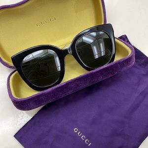 Gucci 51mm cat eye sunglasses
